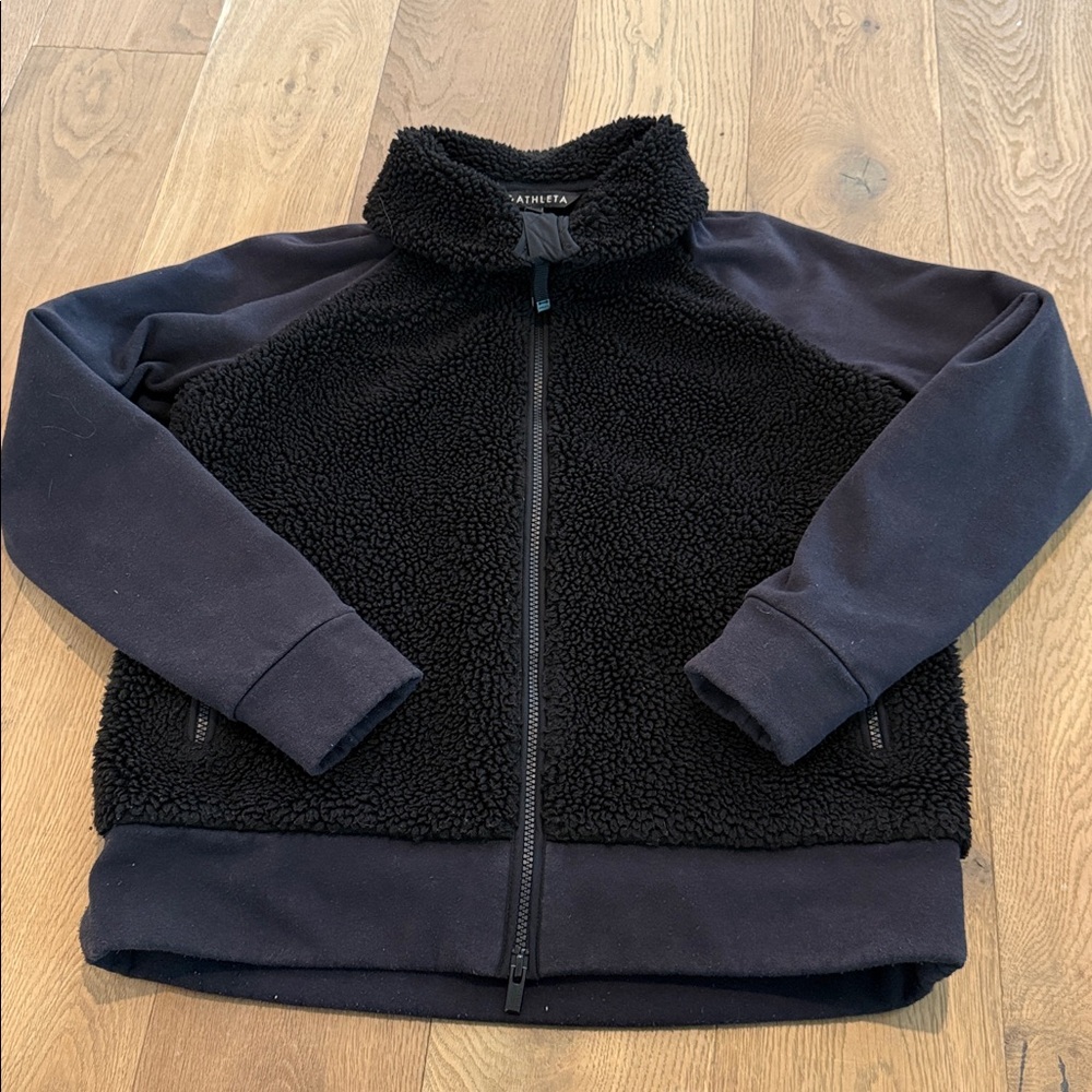Athleta Range Sherpa Full-Zip Jacket - S